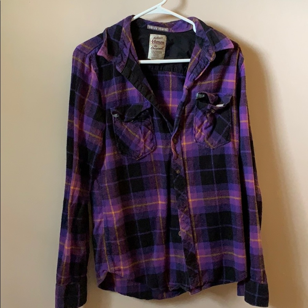 Authentic Purple Flannel